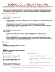 Counselor Resume Sample Job Description Skills Riset