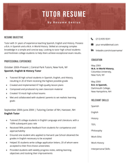 Resume Formats Resume Advice