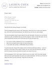 The Unique modern cover letter template in violet