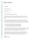 The "Writer" CV cover letter in forest green
