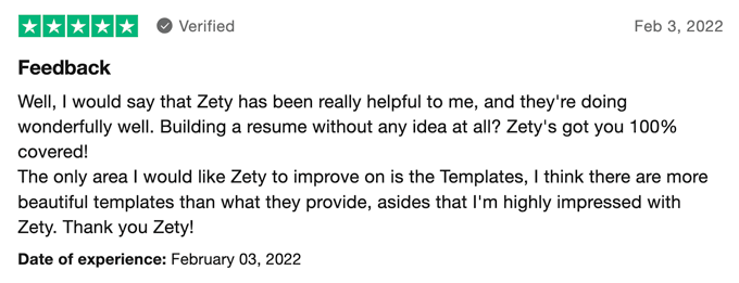 zety personal statement