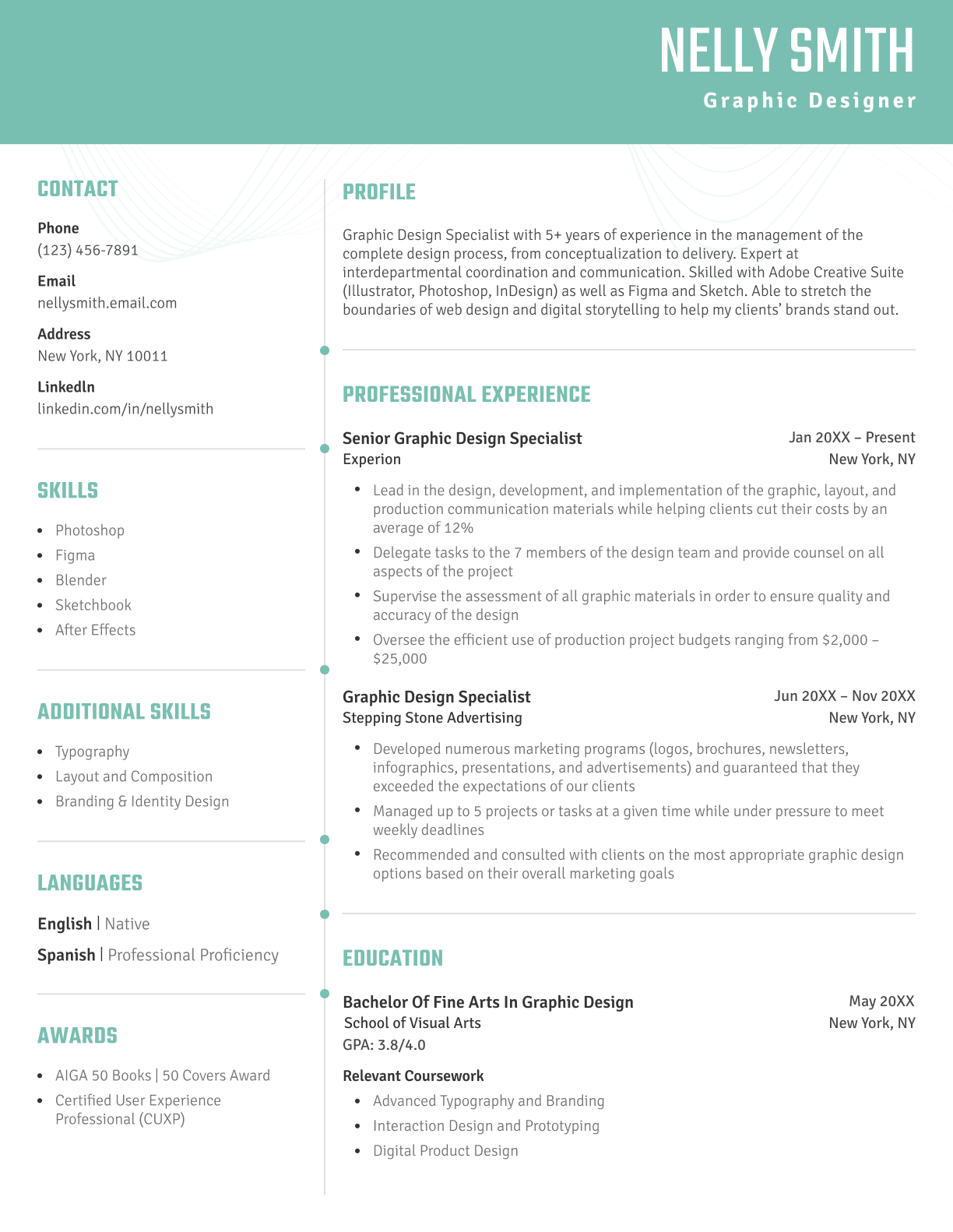 Aesthetic Template Green