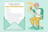 Cover letter with a question mark on top of it, are cover letters necessary?