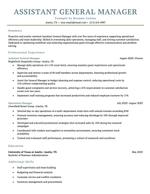 General Manager Resume Examples & Template for 2026