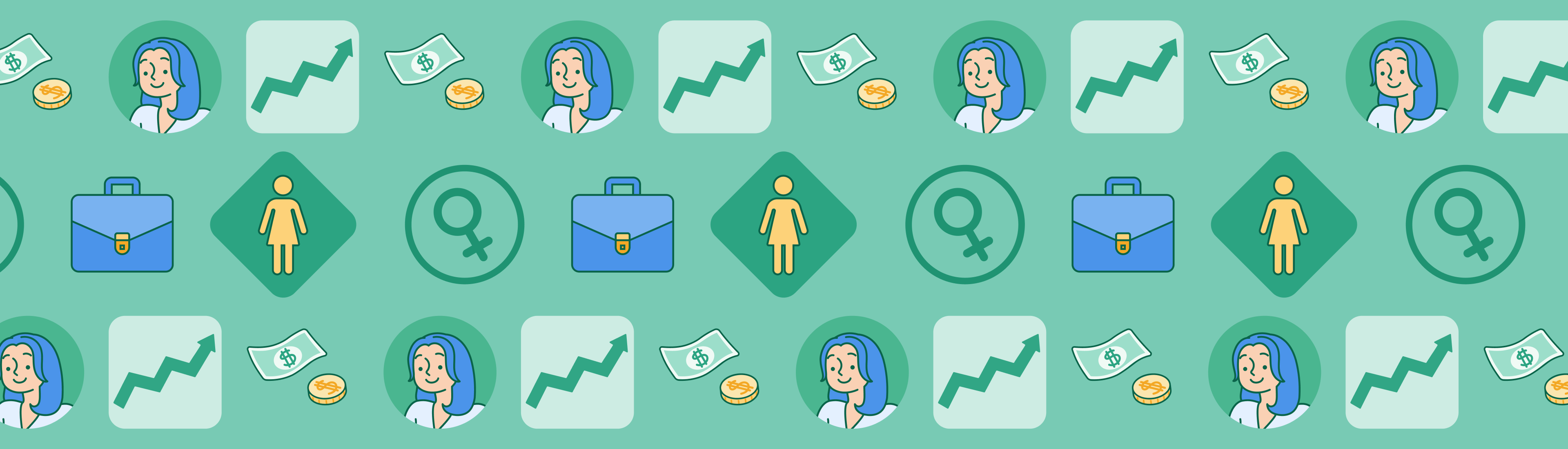 Banner for the best jobs for women page