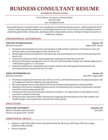 McKinsey Cover Letter Example & How To Write | Resume Genius