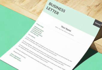 Business Letter Format Page Featured Image
