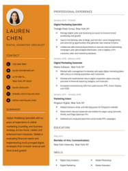 clean-resume-template-orange