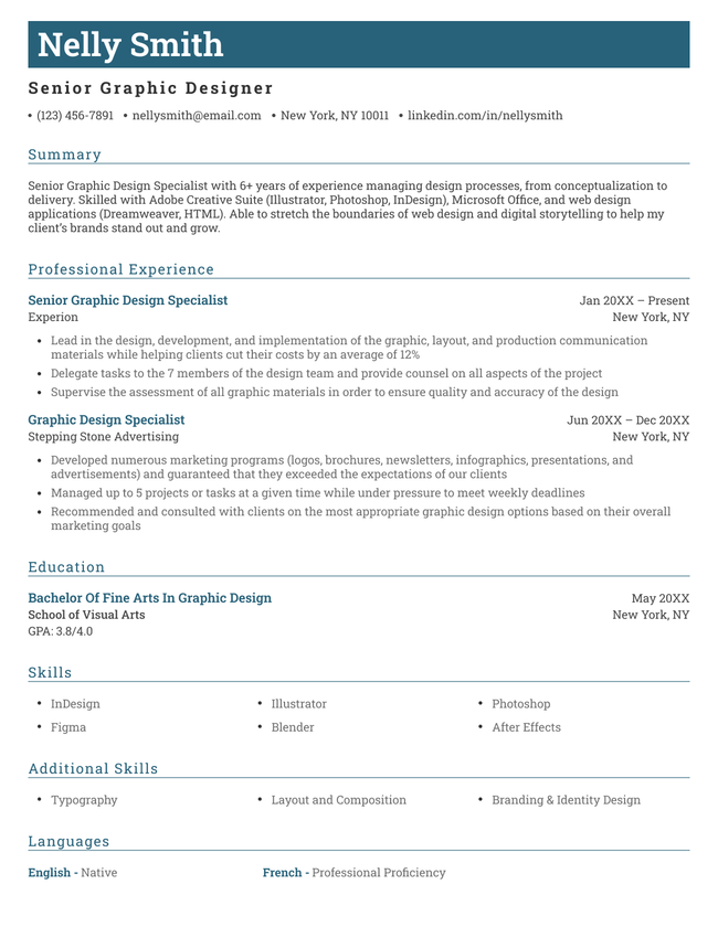 Connery Template Turquoise