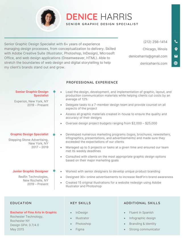 The "Cute" photo resume template in green, with a subtle background blur