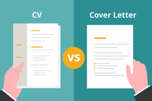 is cover letter and cv same