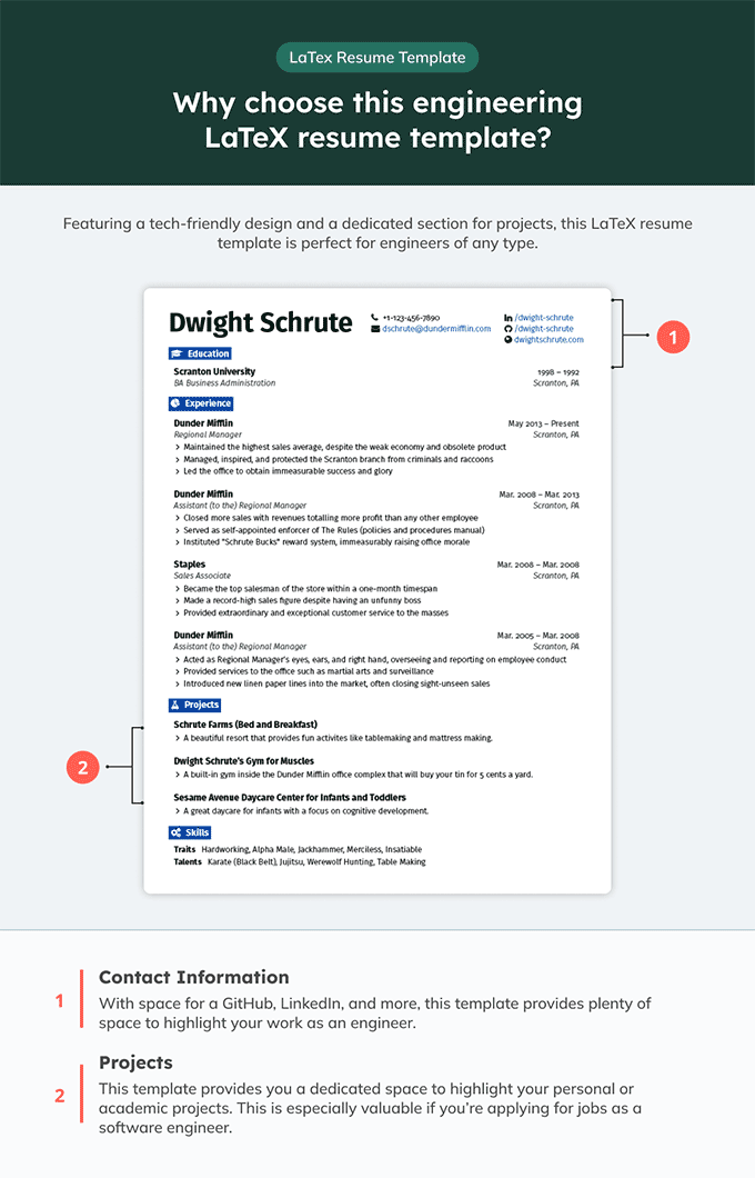 how to build resume using latex