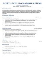 Programmer Resume Examples (& Writing Tips) for 2026