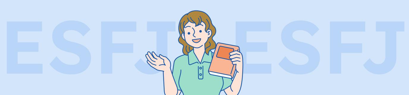 An ESFJ personality illustration for the Myers-Briggs Highest-Paying Jobs Study by Resume Genius