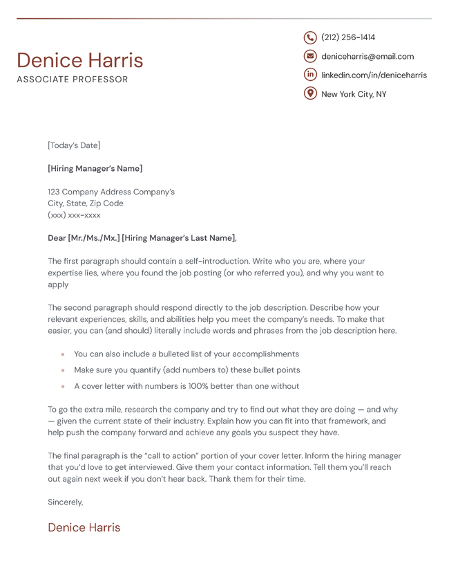 European CV cover letter template, burgundy color for the cover letter templates hubpage