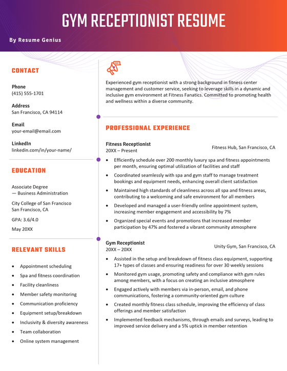 6+ Front Desk Resume Examples and Templates for 2024