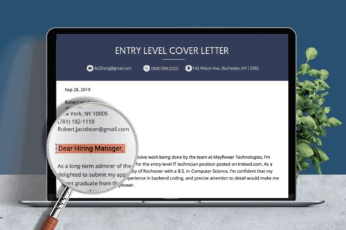 How to Address a Cover Letter (and Who to Address)