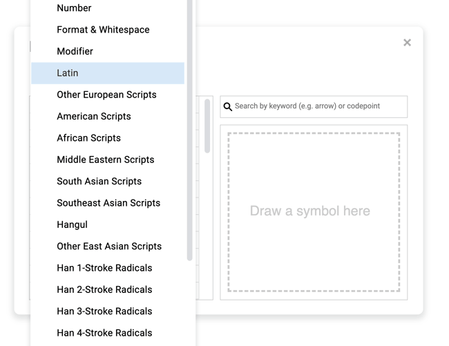 Example of how to type resume with accents in a google doc: step 2.