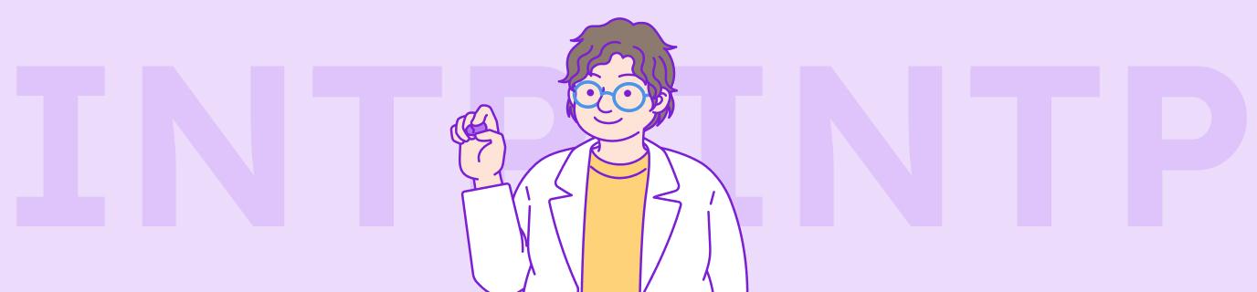 An INTP personality illustration for the Myers-Briggs Highest-Paying Jobs Study by Resume Genius