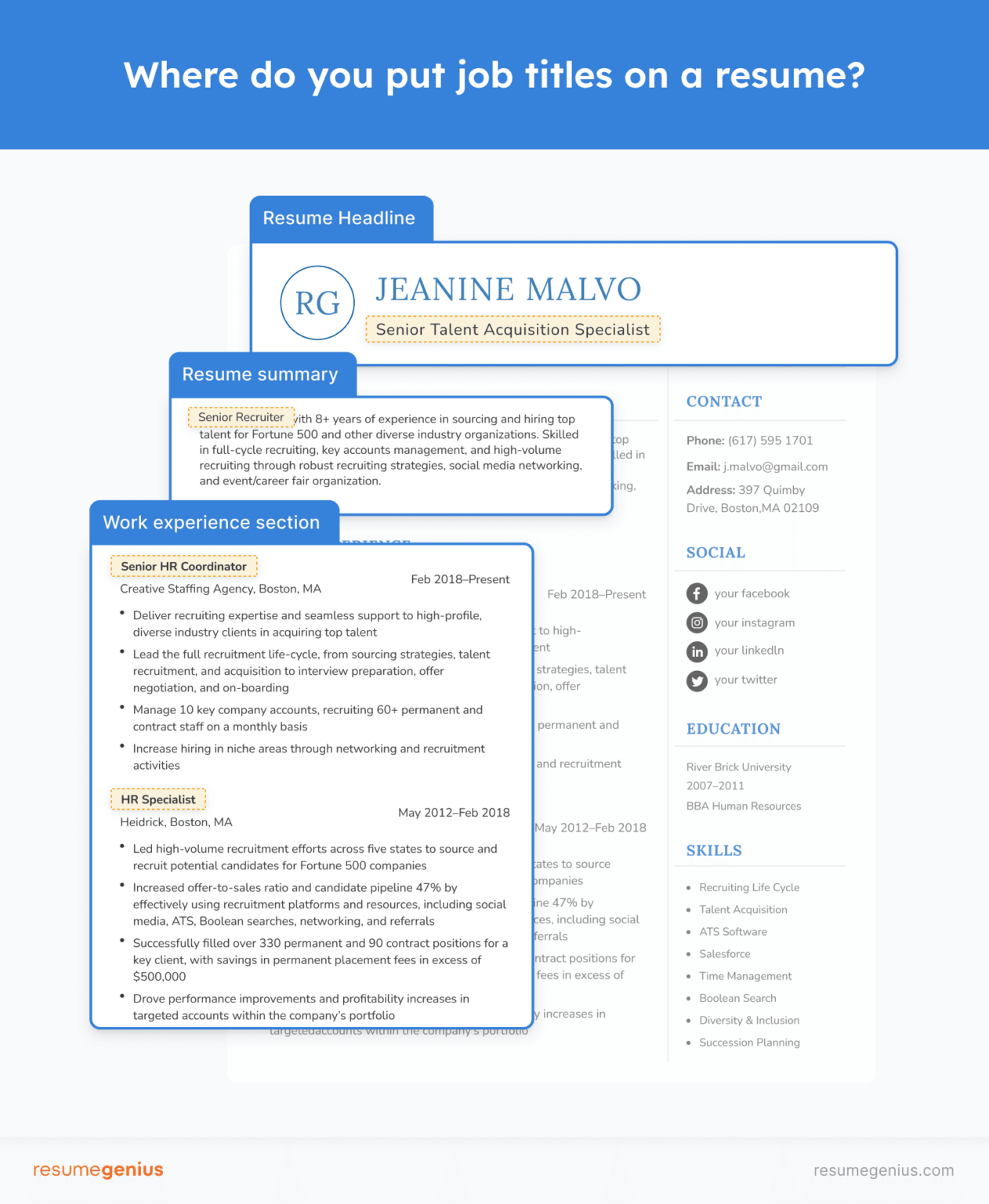 List of 380 Job Titles for Your Resume and How to Use Them