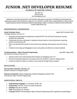 .NET Developer Resume [Samples & How to Write] | Resume Genius