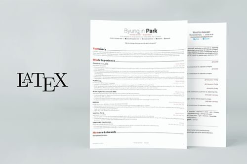 how to build resume using latex