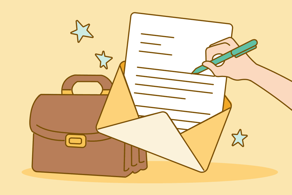 Image of a letter of interest.