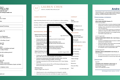 10  Free Resume Templates for LibreOffice and OpenOffice