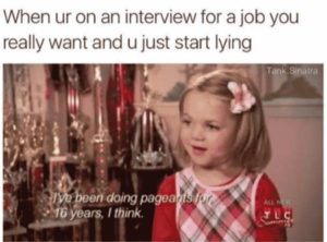 24 Best Resume Memes Every Job - Lie On Your Resume Meme 300x222 