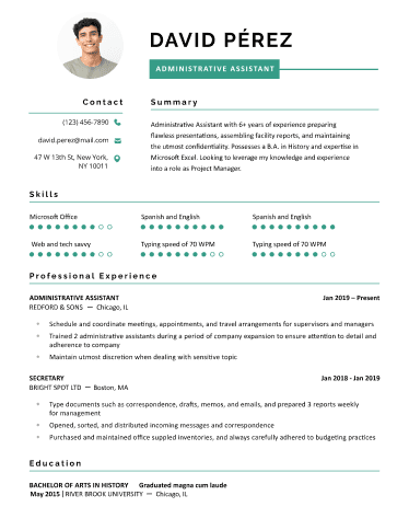 minimalist-resume-template-green