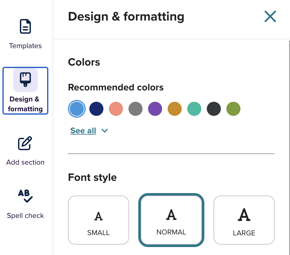 The Monster resume builder
