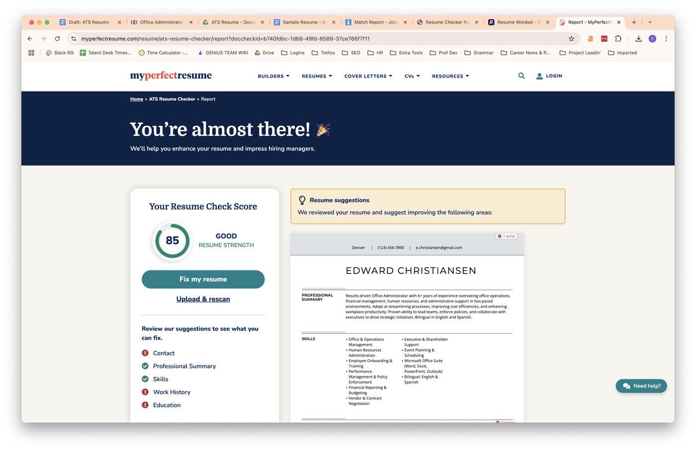 Screenshot showing MPR