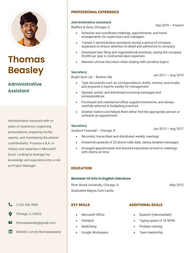 New Resume Template Image Age to download as a resume PDF.