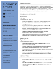 Neonatal Nurse Level 1