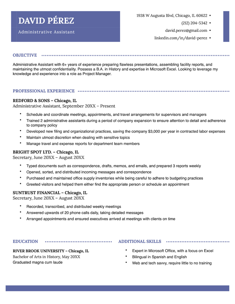 14 Free Pages Resume Templates for Mac