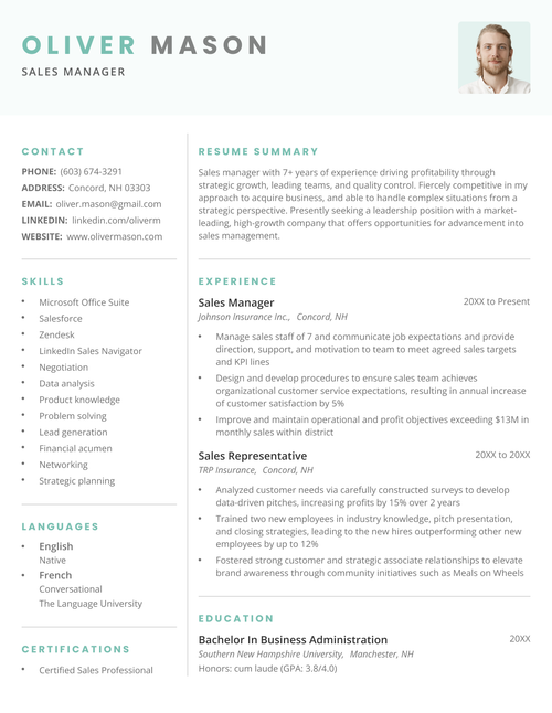 paramount-resume-builder-template-turquoise