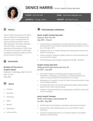 50+ Picture Resume Templates | Free to Download + Edit