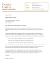 Pro CV cover letter template, orange color