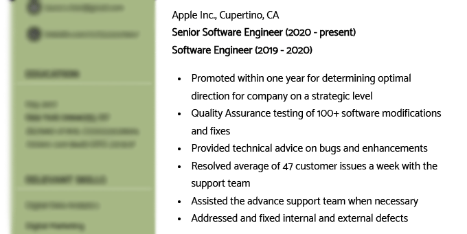 How to Show Promotions On a Resume (with 3 Examples)