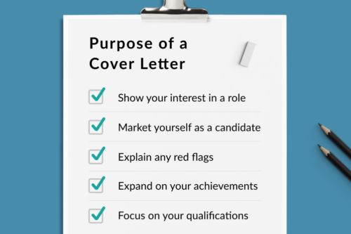 what is the real purpose of a cover letter