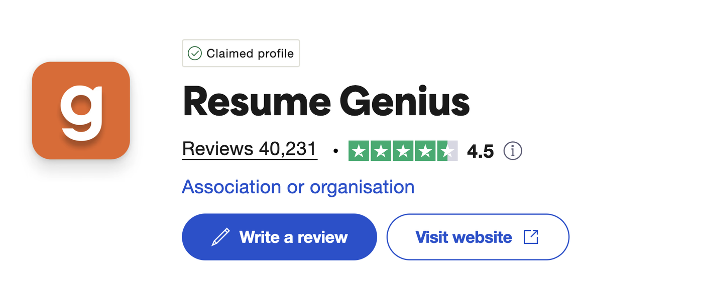 Resume Genius