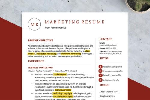 Resume Keywords List Of 170 Key Examples Resume Genius