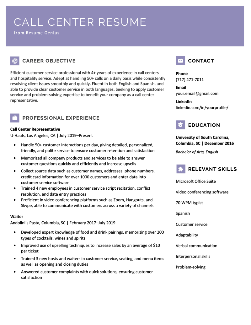 Resume Examples That'll Get You Hired in 2022 | Resume Genius