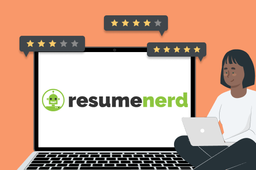 A jobseeker searching for ResumeNerd reviews online