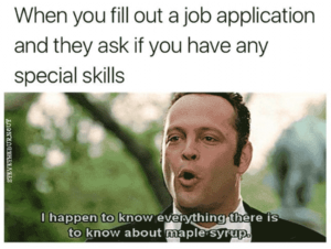 24 Best Resume Memes Every Job - Skills Meme 300x226 