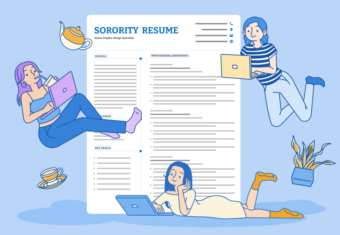 An example of a sorority resume