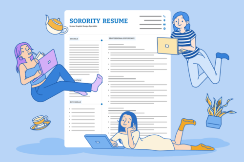 An example of a sorority resume