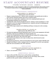 Sample Resume For Accounting Staff Fresh Graduate Riset