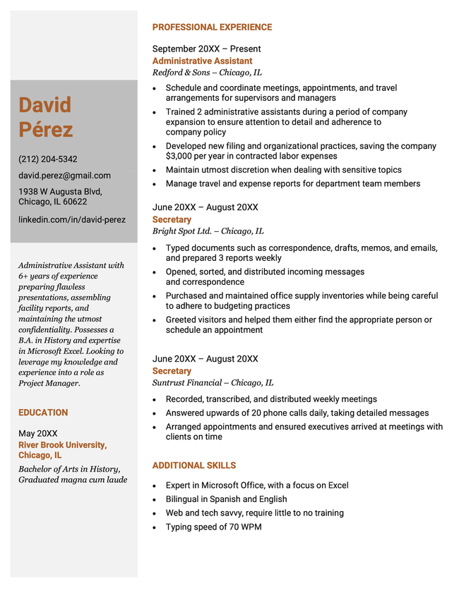 The Taj Mahal PDF resume template.