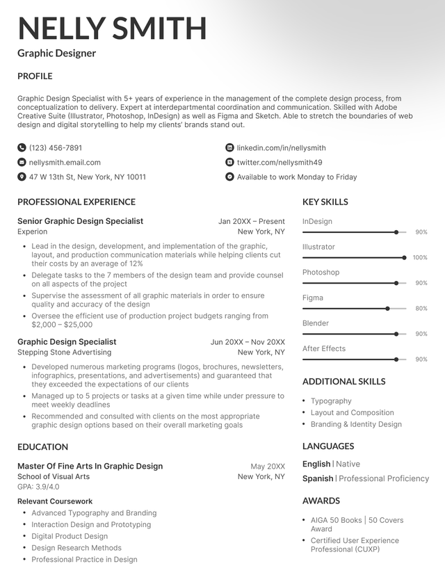 Tech Template Black